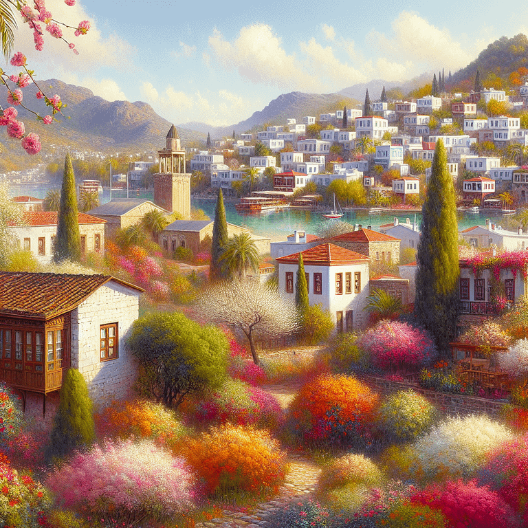 Bodrum im Frühling – Blumen, Licht und weniger Touristen - Bild