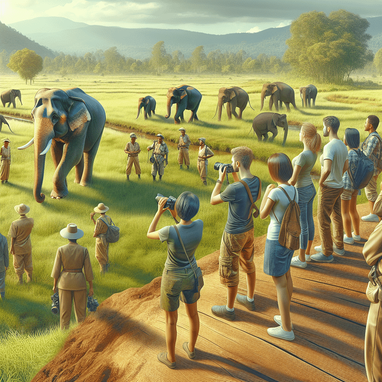 Ein Tag im Elephant Sanctuary – ethischer Tourismus in Aktion - Bild