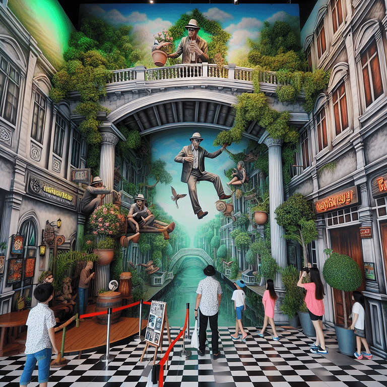 Ein Besuch im Phuket Trickeye Museum - Bild