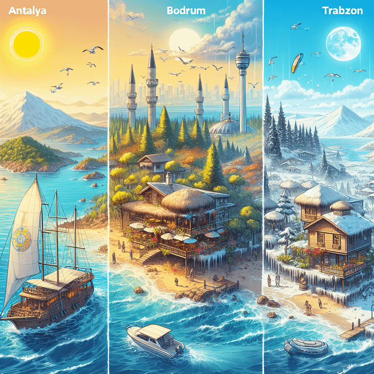 Klima-Check – Wetterunterschiede zwischen Antalya Bodrum und Trabzon - Bild