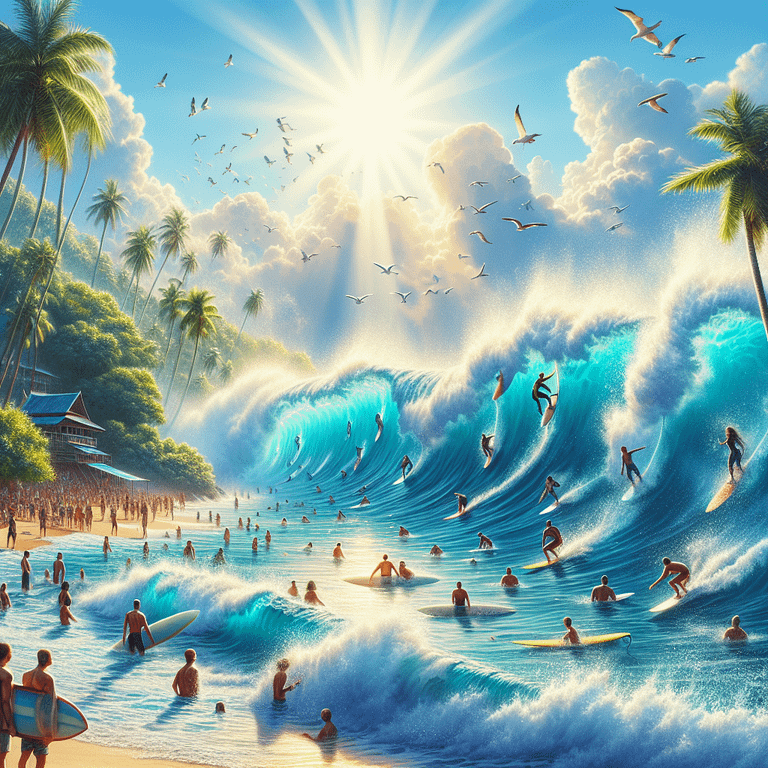Surfen auf Phuket – ja, das geht! - Bild